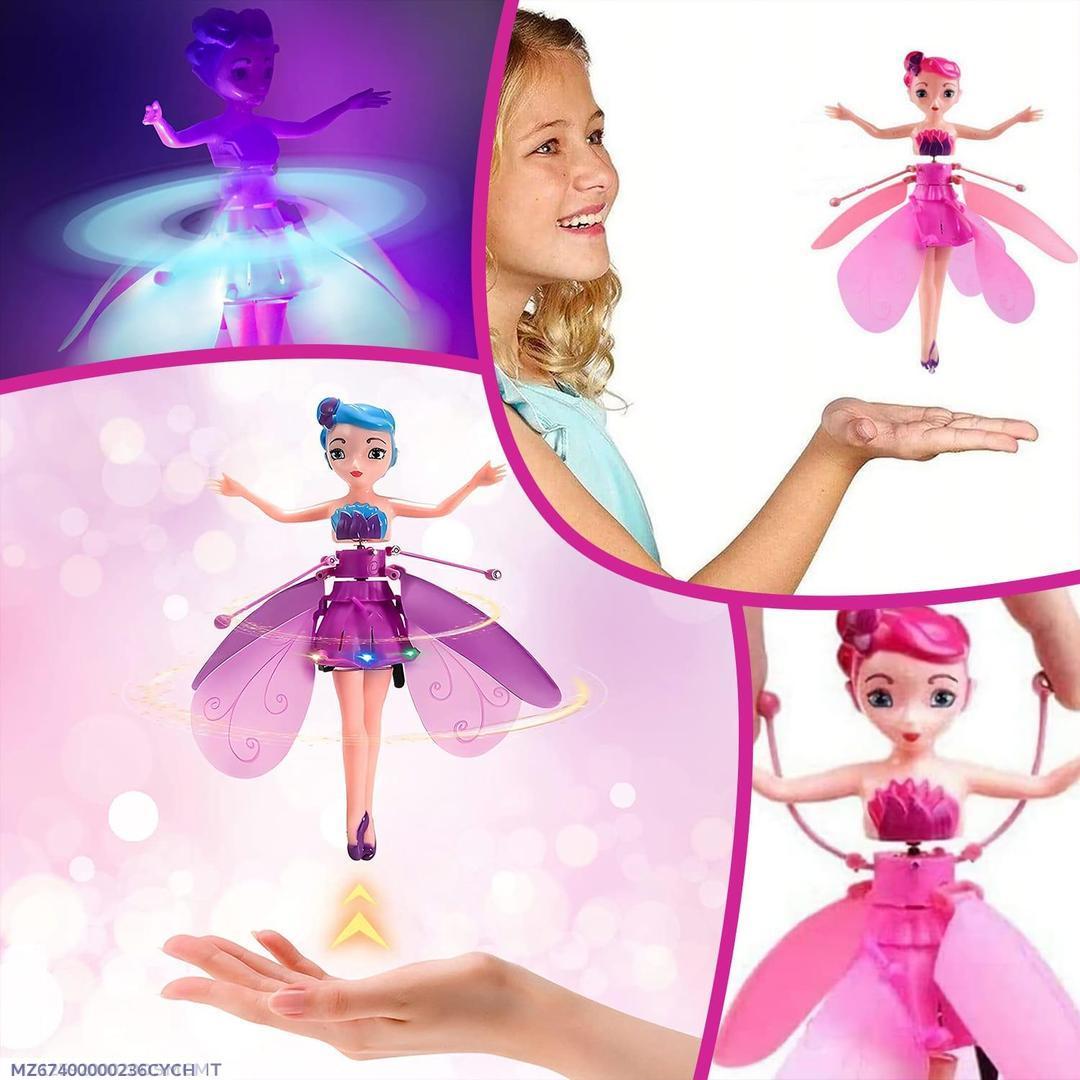 Multicolor PVC Flying Saucer Toy for Girls - 1 Pc Fun Magic Playtime