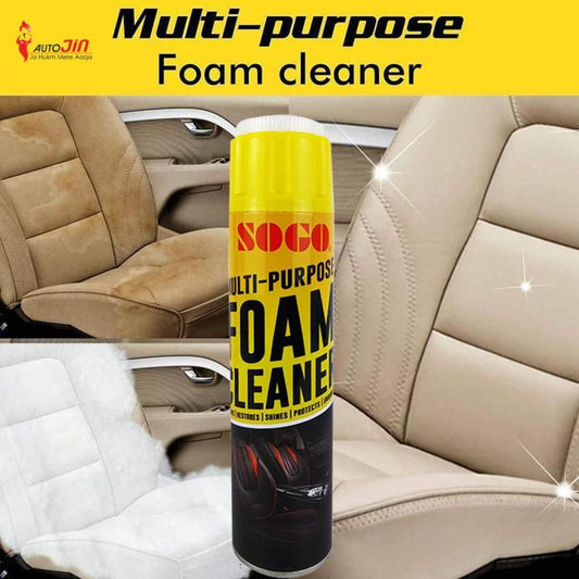 Sogo Multi-Purpose Foam Cleaner (650ml) β High-Performance Deep Cleaning Agent for Automotive Interiors, Home Upholstery, and Multi-Surface CareSogo Multi-Purpose Foam Cleaner (650ml) β High-Performance Deep Cleaning Agent for Automotive Interiors, Home U
