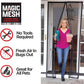 Black auto seal magnetic screen Door mesh curtain