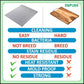 Cutting Board Stainless steel Durable / Rolling Pins For Baking Kitchen Perfect For All Your Chopping Needs.