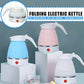 Portable Kettle Travel Kettle Foods Boils Quickly Silicone Small Collapsible Foldable Electric Sports Bottle (Random Color)