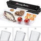 Vacuum Sealer Hand Machine ZKFK-001 | Automatic Food Sealer With 5 Vacuum Bags For Fresh Food Storage & Kitchen Organization