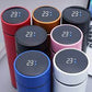 Temperature Display Vacuum Insulated Water Bottle Thermo Flask Made Of Premium Stainless Steel Coffee Cup (Random Color)