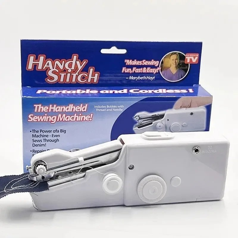 Portable Handy Stich Portable Sewing Machine | Battery Operated Handheld Sewing Handy Stich