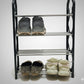 4 Layer Multipurpose Metal Shelf Rack 🗄️ | Space Saving Storage Organizer For Kitchen, Living & Study Room ✨