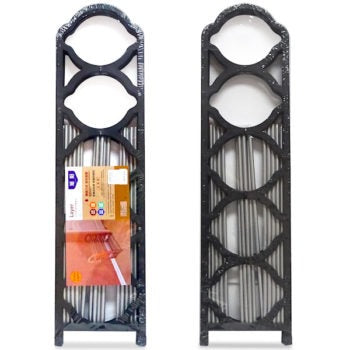 4 Layer Multipurpose Metal Shelf Rack 🗄️ | Space Saving Storage Organizer For Kitchen, Living & Study Room ✨