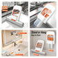 Foldable Mini Mop | Portable Desktop Wet & Dry Cleaning Mop | Self‑Squeezing Mop For Kitchen, Bathroom, Car & Glass