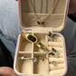 Elegant Butterfly Jewelry Gift Set – 6-Piece Gold-Tone Collection with Luxury Travel Case