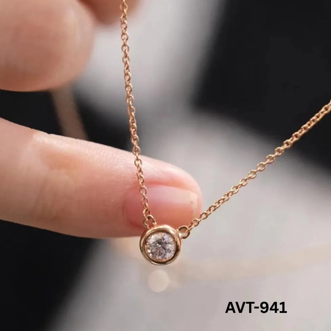 Single Pearl Necklace- Korean Style
