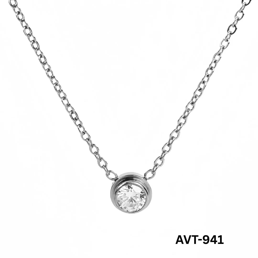Single Pearl Necklace- Korean Style