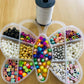 Jewellery Beads / Beads Set with Alphabets beads and Crystal