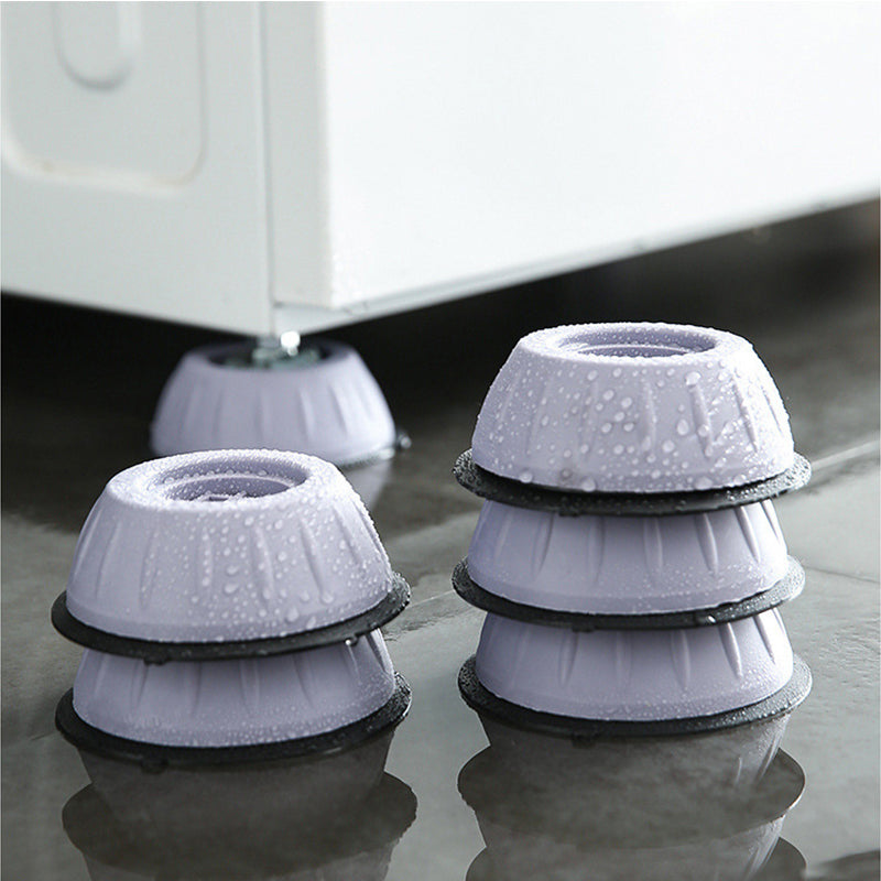 4Pcs Washer Foot Pad Anti Vibration Pads Washing Machine Holder Dryer Shock Support Prevent Moving Non-Slip Home Supplies