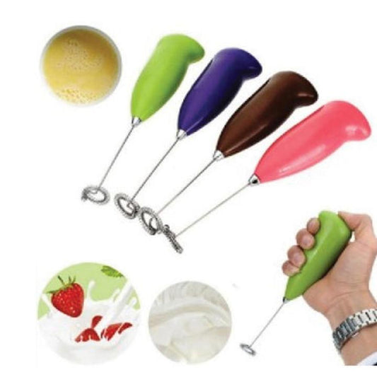 Electric Egg Beater Coffee Beater Milk Drink Coffee Whisk Mixer Foamer Mini Handle Stirrer Practical Cooking Tool Kitchen Mini Whisk