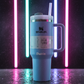 Stanley 40 Oz | (1200ML) Stainless Steel Vacuum Insulated Tumbler With Straw Leak Proof Quencher Cup For Hot And Cold Beverages - With Box