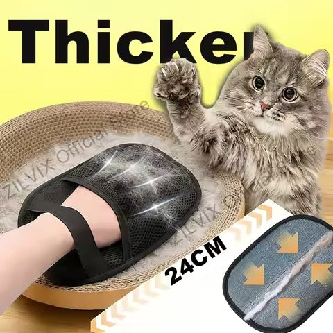 Pet Hair Remover Portable Washable Clothes Hair Dehairing Gloves Pet Cleaning Products Pet Accessories