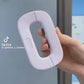 Child Safety Refrigerator Lock – Self Adhesive Fridge And Freezer Door Lock With Double Safety Button And Easy One Hand Operation